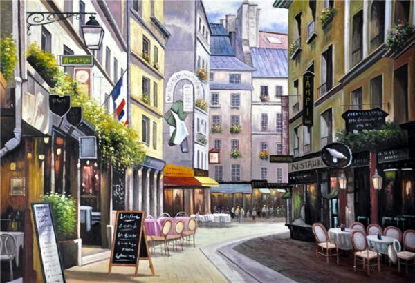 schilderij_straatje-in-Parijs