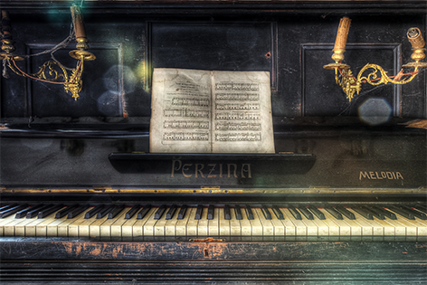 Foto "Perzina piano" van de urban fotograaf Olivier Lacour