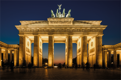 Berlijn Brandenburger Tor Stad