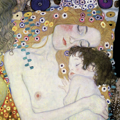 Klimt - vrouw met kind