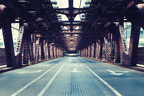 Bridge Brug Weg Stad