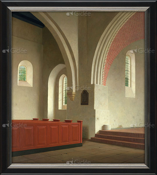 Interieur Donatuskerk te Leermens (1000-1400)