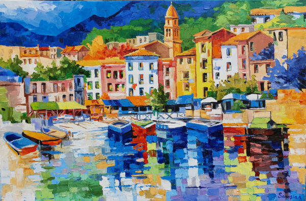 Toscaans havenstadje Arthur Sanosian