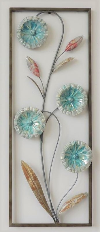Metalen wanddecoratie Luna Flower Bloem GS-A30