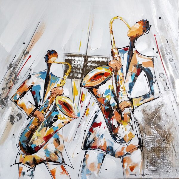 Schilderij Jazz & Groove Saxofoon GS-P1168