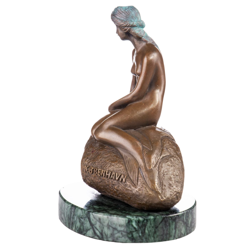 sessie Echt Beschuldigingen Bronzen beeld "Princess of the Sea" te koop @ Betaalbarekunst.nl. Dit  stukje kunst van brons is een echte verrijking voor je huis.