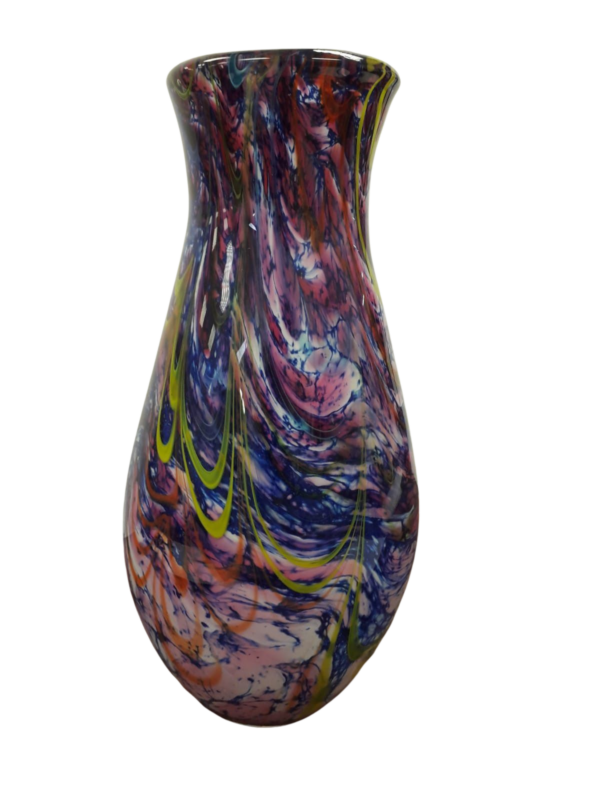 Glazen beeld Riya Kleurrijke Vaas MH-GL1297