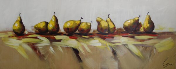 Schilderij Pear Party Fruit Peren GS-F3889